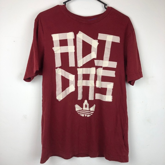 adidas tape shirt